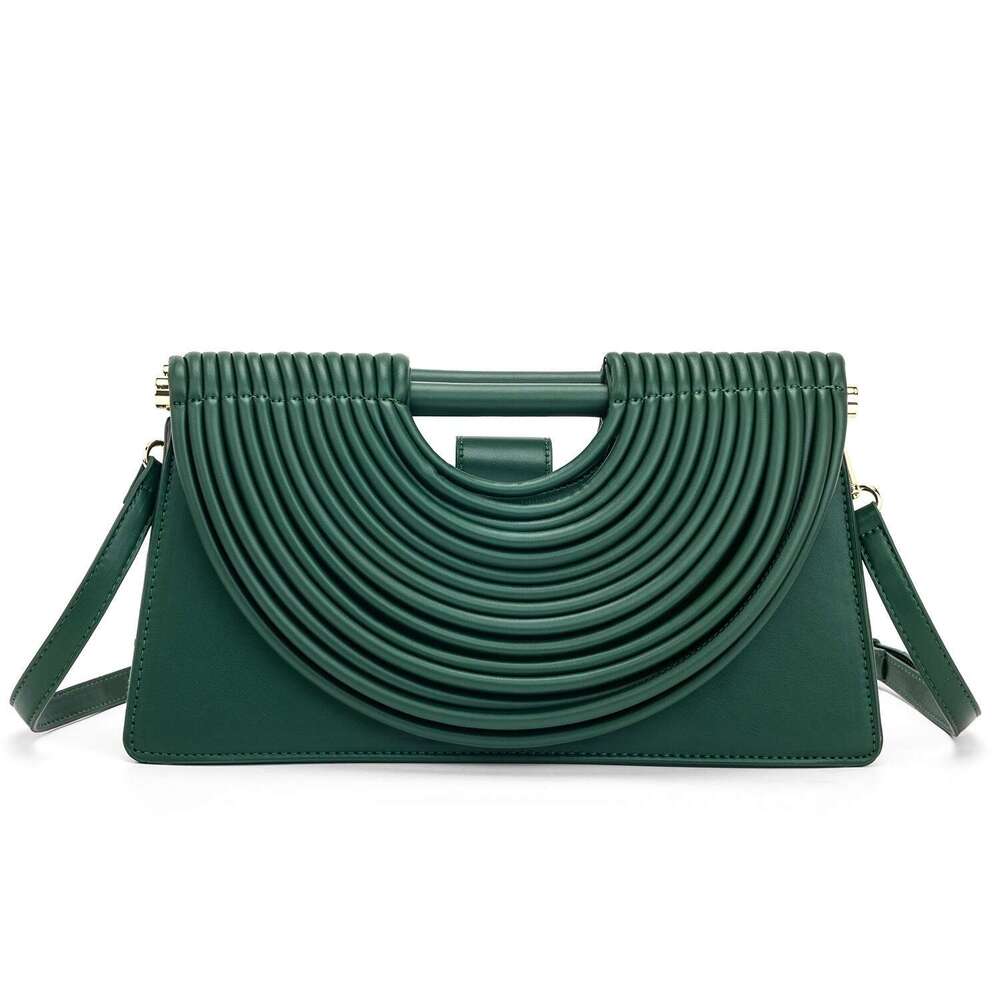 Handmade Design Knotted Woven Noodle Fashion Trendy Handheld Evening Single Shoulder Crossbody Bag