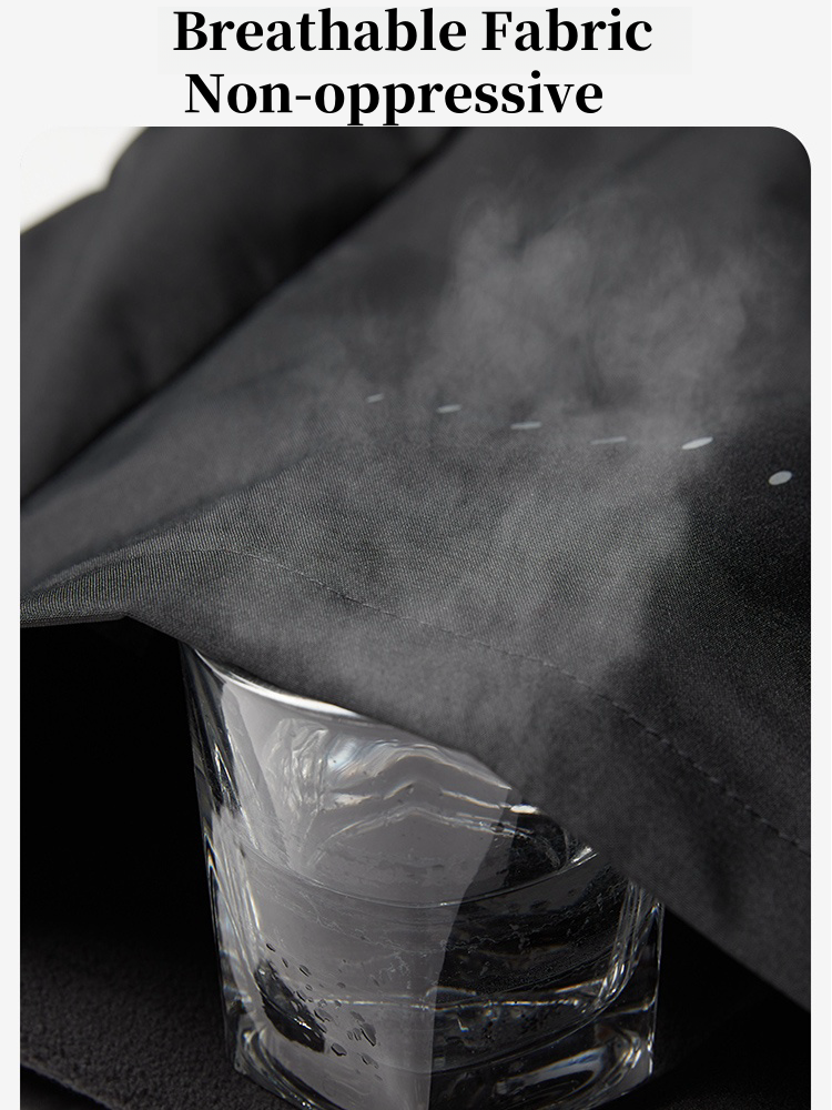 Windproof Mens Autumn/Winter Coat - Durable & Ventilated