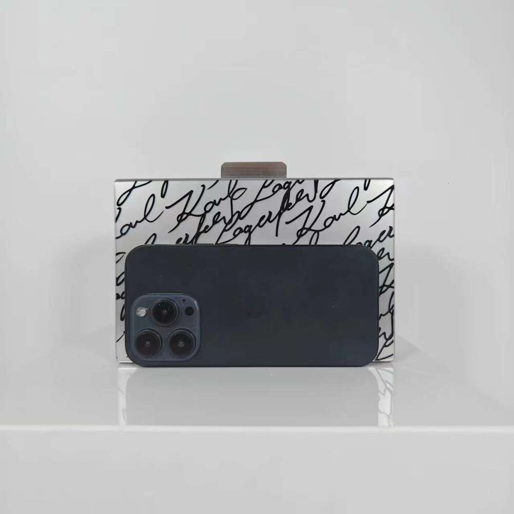 Women's New Acrylic Evening Single Shoulder Crossbody Wedding Banquet Clutch Chain Bag