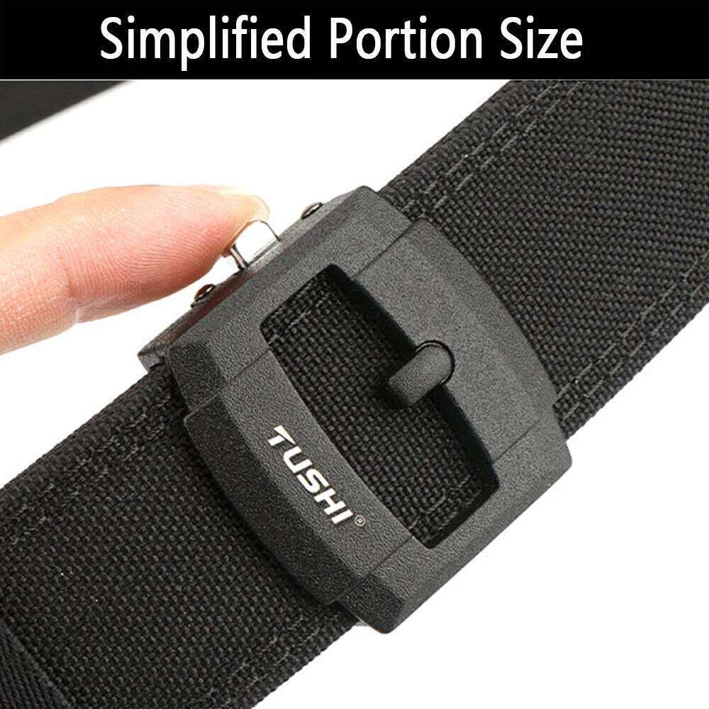 New Men's Outdoor Camouflage Tactical For Men Military Gun Mountaineering Belt Nylon Waist Work IPSC Belts