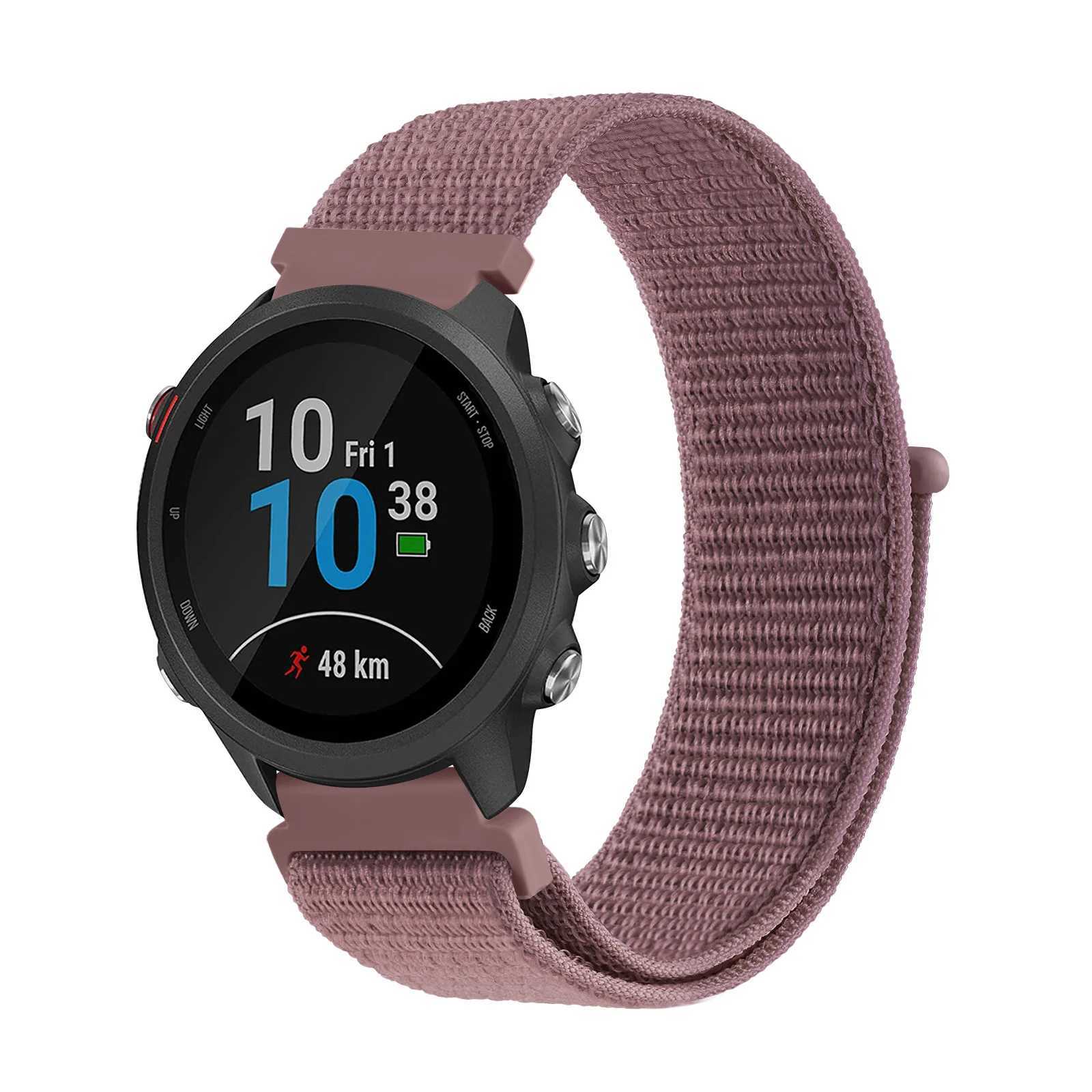 18mm Nylon Loop Strap for Garmin Venu 3S 2S 40mm Vivoactive 4S/3S Vivomove 3S Watchband for Garmin Forerunner 255S/265S Band W250811