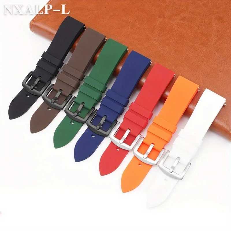 18mm 19mm 20mm 21mm 22mm 24mm Mens Sports Waterproof Silicone Watch Band Strap for Rolex for Seiko Watch Replacement Watchband W250811