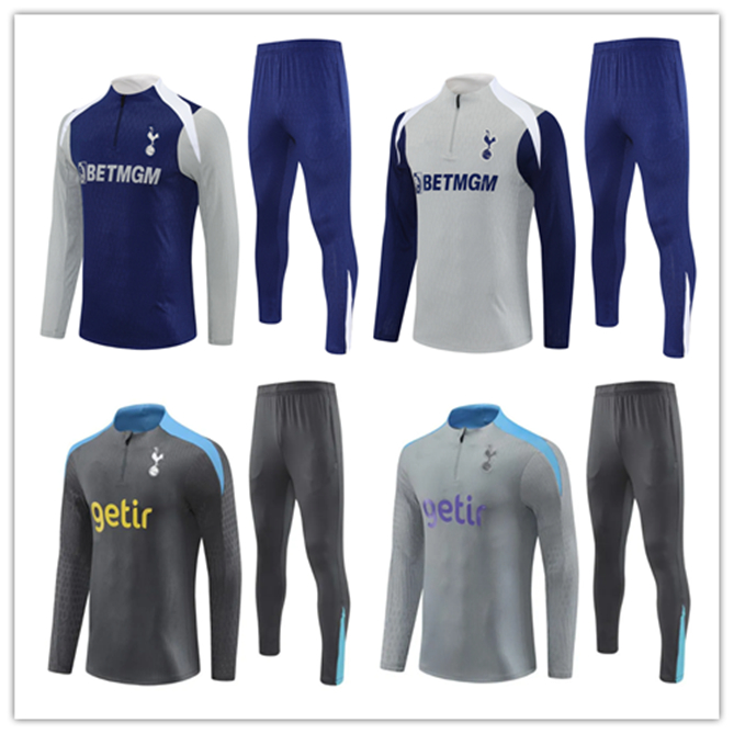 2025 2026 spurES tracksuits football training suit 24 25 26 spurSS tracksuit tottenhames soccer jogging kit chandal futbol survetement foot sets men kids