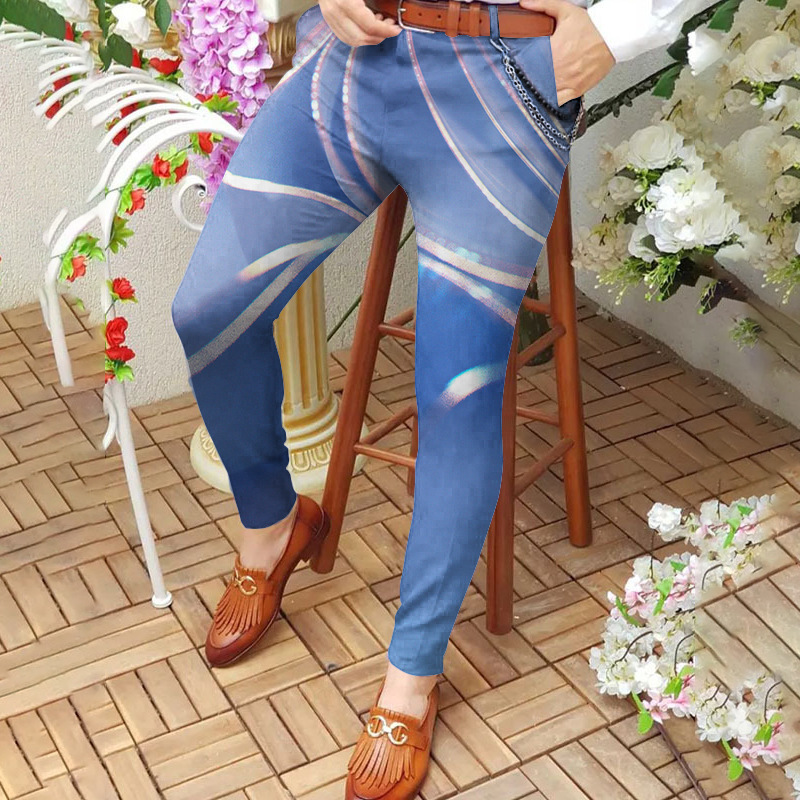 Party Dress Blazer Pants Fashion Wholesale New Stylish Men's Trouser Pants Hot Selling Man Clothing Plus Size Trousers Pants Slim Fit Pant S-3XL