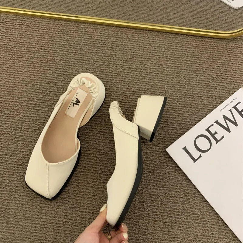 Womens Vintage Versatile Mary Jane Shoes Single Shoe Autumn Style Flat Heel Rubber Outsole Comfortable Polyurethane Insole 250805