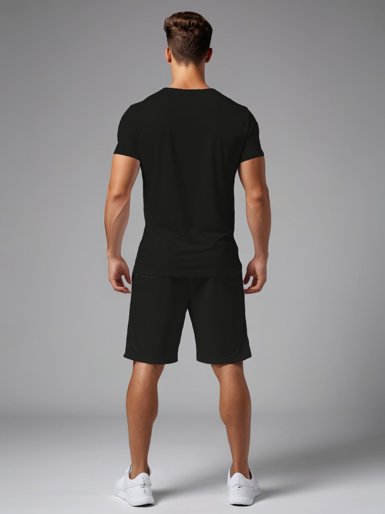 Custom Mens Alphabet Pattern Outfit Ensemble Breathable quick drying fabric - 0801-0822