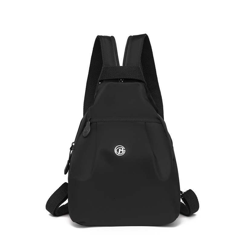 Waterproof Nylon Cloth Women 2025 New Multi-Functional Small Backpack Outdoor casual Chest Crossbody Bag ddmymoon