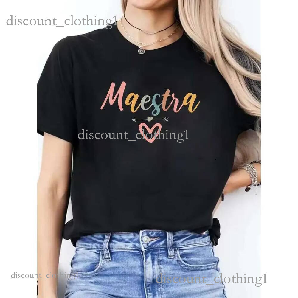 Designer shirt woman High Quality Fashion Classic tshirt Chest Letter Print Short Sleeve High Street Loose Oversize Casual t shirt Cotton Tops for wom