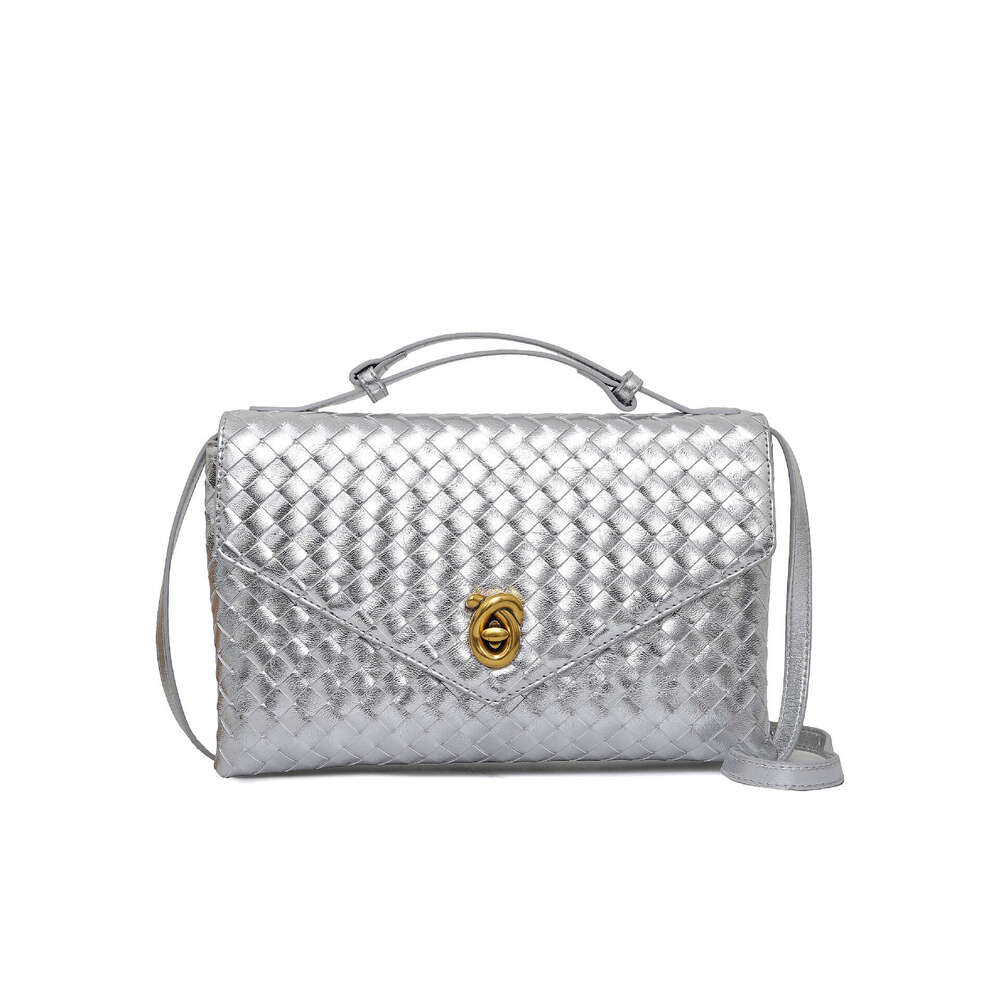 2025 Spring/Summer New Niche Design Women's BV Woven Clutch Evening Bag