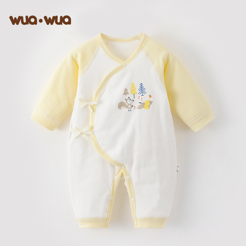 Soft Pure Cotton Baby Thermal Romper