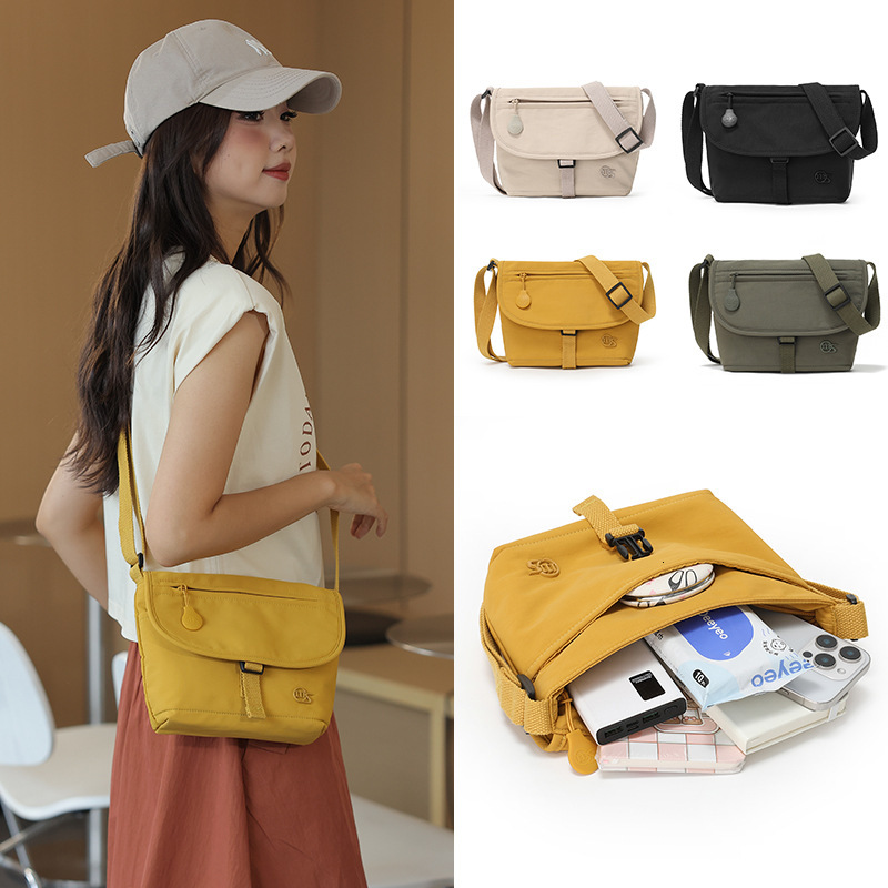 Waterproof Nylon Cloth Outdoor Casual Lightweight Crossbody Women 2025 New Simple Large Capacity Shoulder Bag ddmymoon