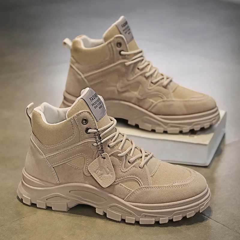 Spring Autumn Mens Shoes New High-top Trend Mens Height Raising Shoes Casual Fashion Non-slip Ankle Boots M922 W250811