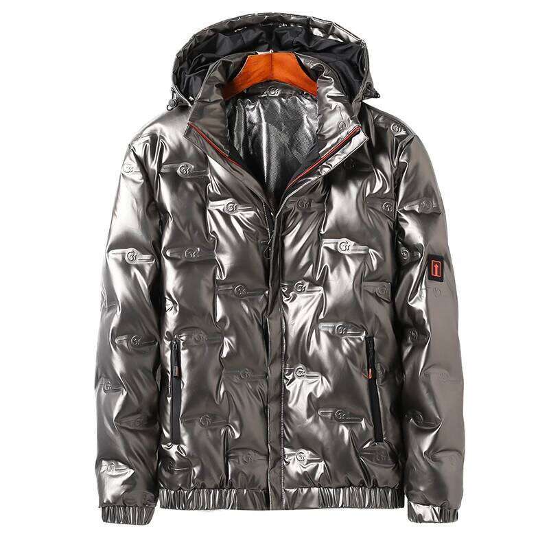 Autumn Winter Fashion Men Outwear Tops Male Duck Down Jacket Padded Waterproof Thicken Warm Hooded Cardigan Oversize Causal Coat