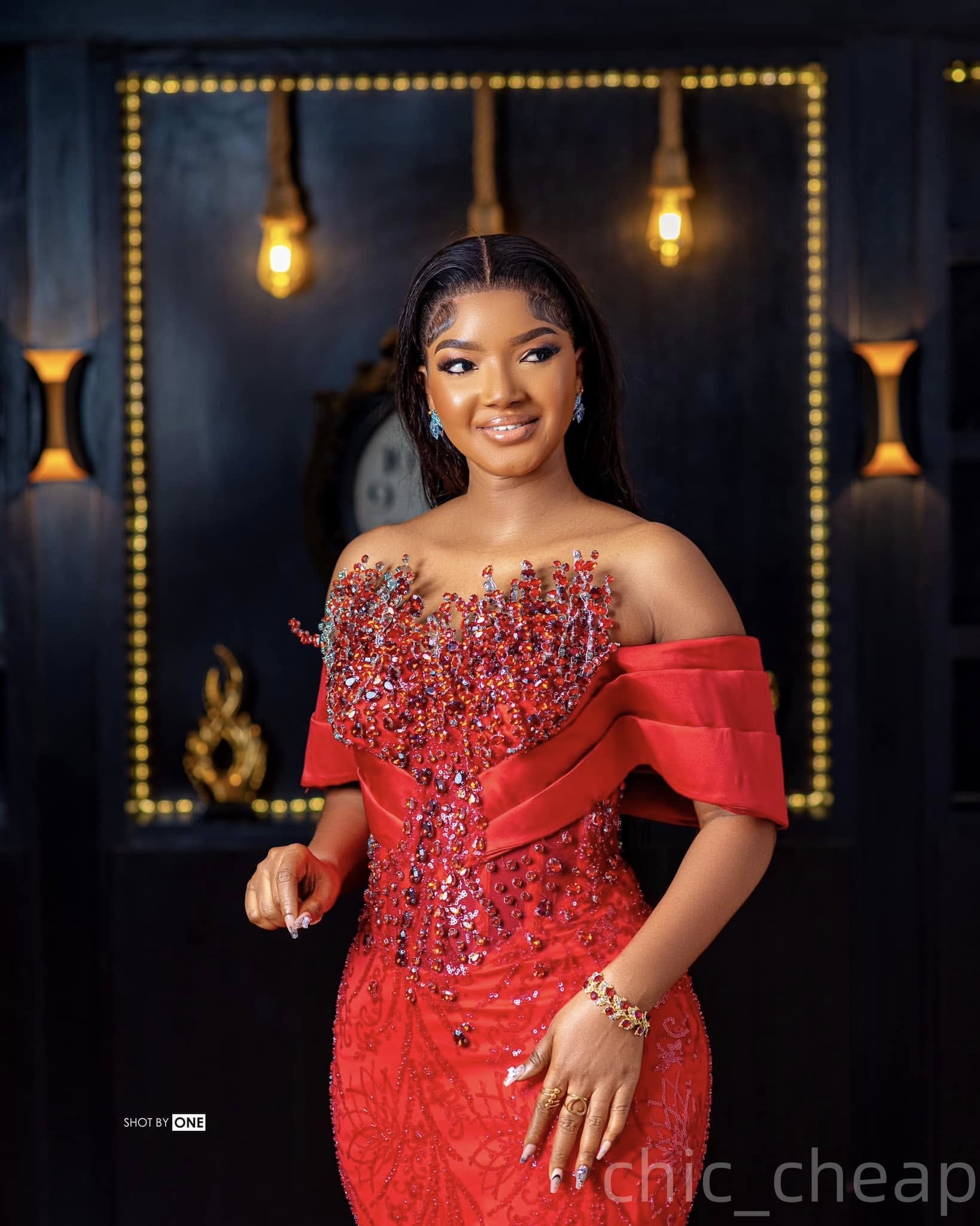 Red Sheath Prom Dresses 2025 Rhinestones Sequined Lace Sweetheart Evening Formal Party Second Birthday Engagement Gowns Plus Size Dress For Special Oc