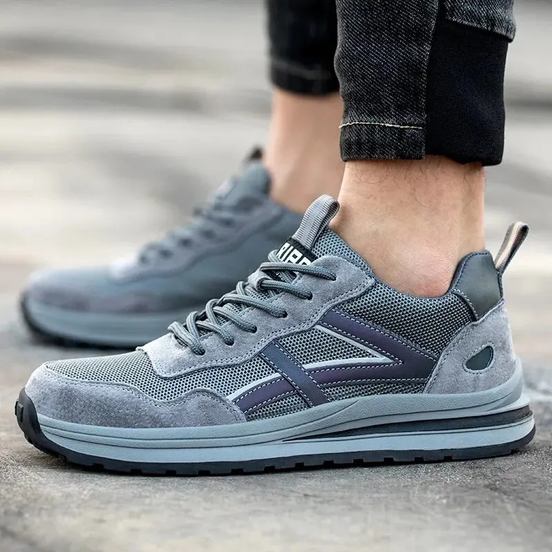 Safety Boots Working Shoes For Men Steel Toe Lightweight Footwear Security 250805