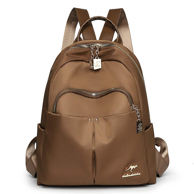 Lightweight Oxford Cloth for Women 2025 New Casual Travel Large Capacity Backpack Simple Commuter School Bag ddmymoon