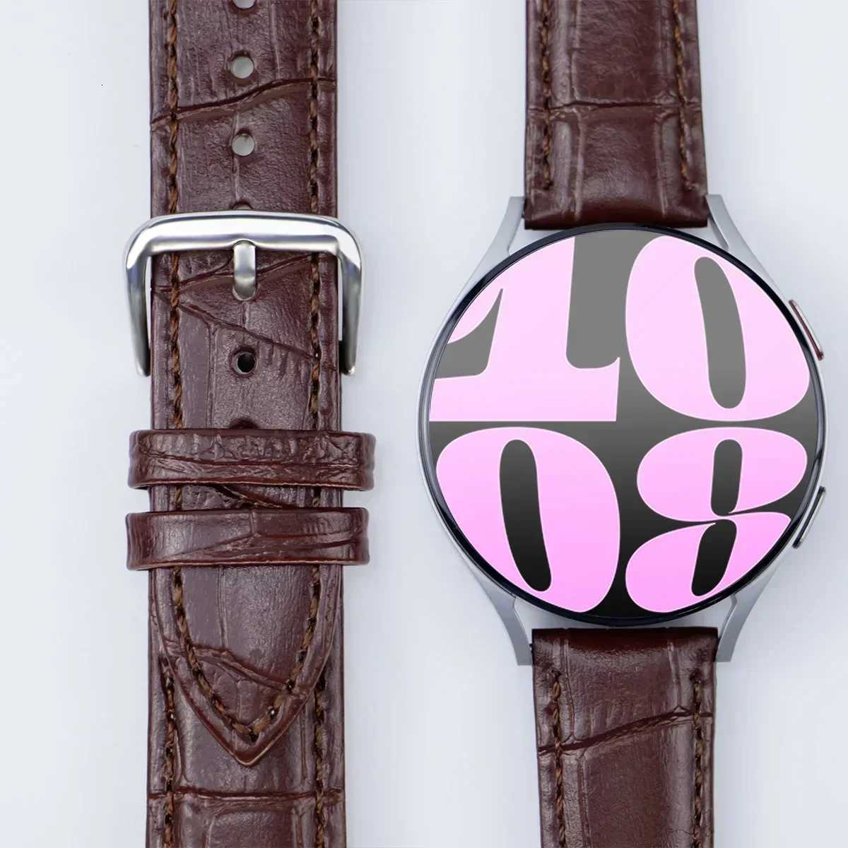 Genuine Leather Watchbands 12/14/16/18/20/22/24 mm Watch Band Strap Steel Pin Buckle High Quality Wrist Belt Bracelet W250811