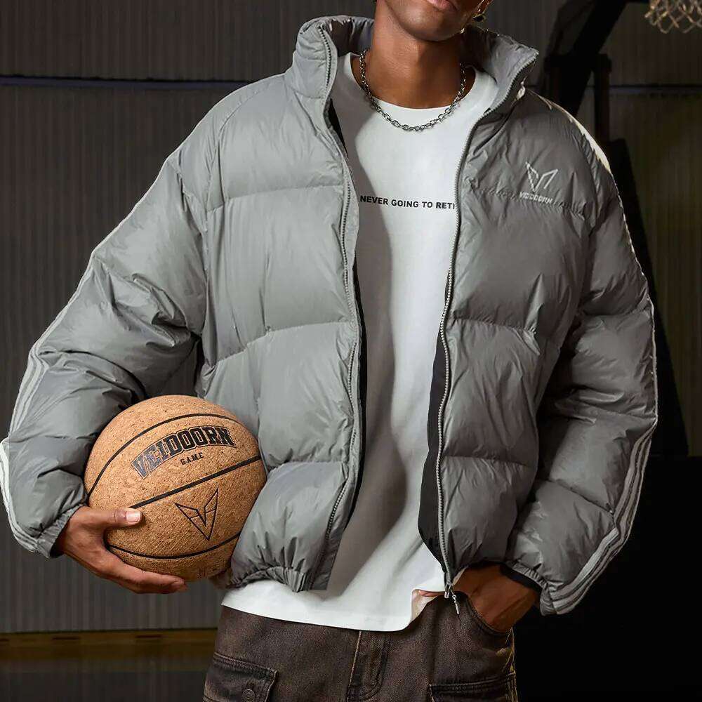 2025 High Fill Power Down Jacket Men/Women 80% White Duck Feather Winter Coat Ultra Warm Hooded Parka for Extreme Cold Weather