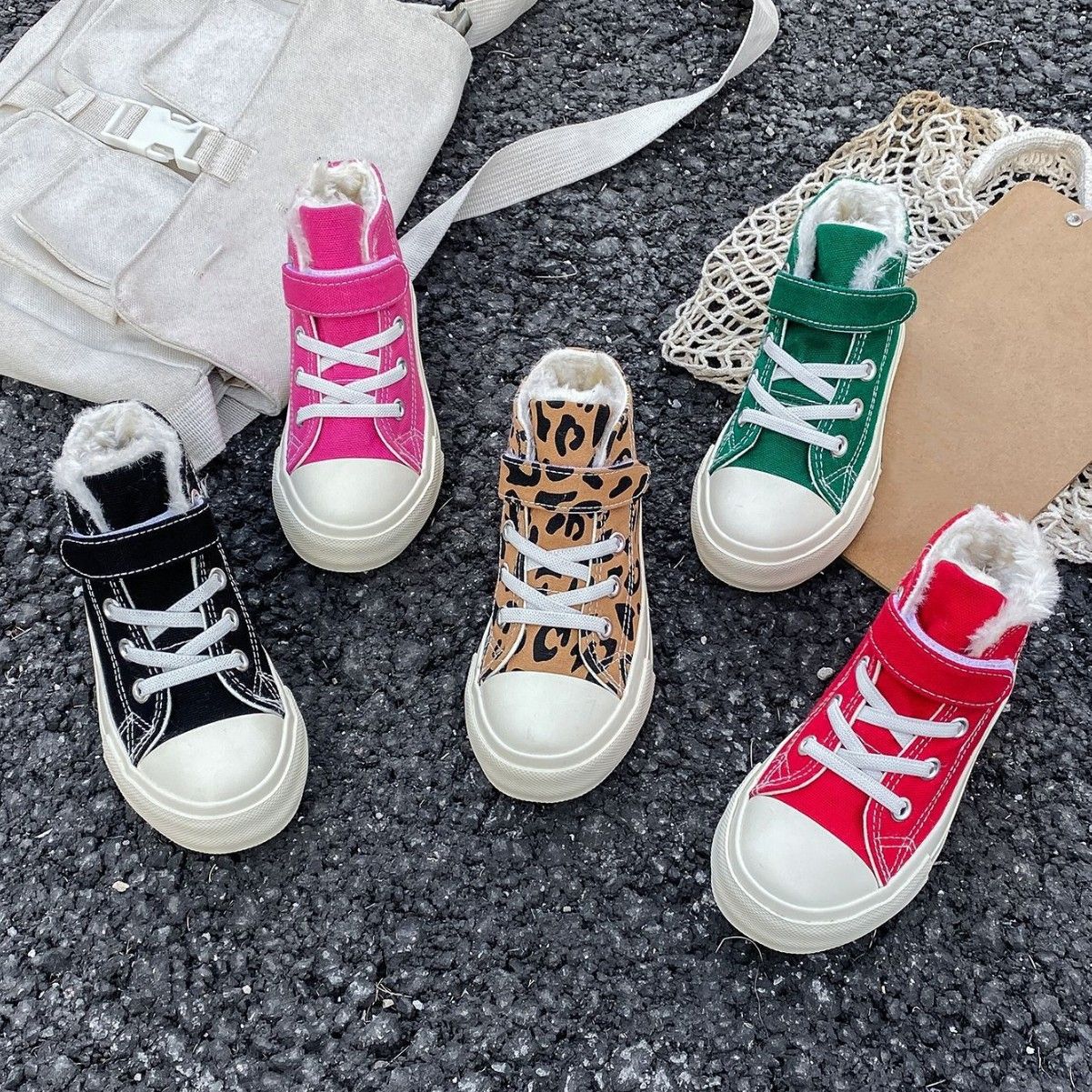 Kids Winter Board Shoes Thicken Plush Warm Children Boys Girls Cotton Shoes Cutefeet Square Head Kids Cotton Boots Toddler Winter Shoes Youth Sizes 25