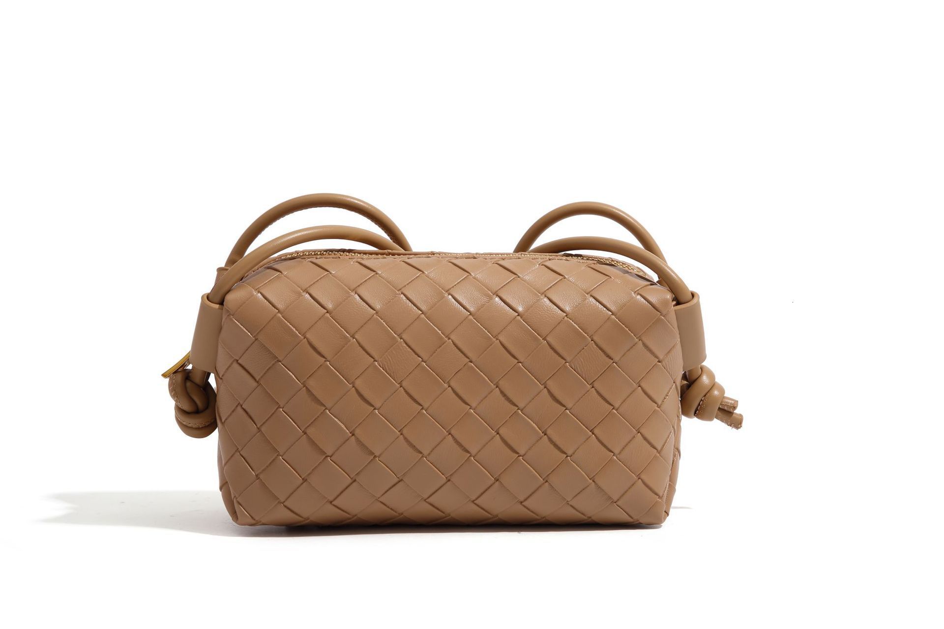 Woven Retro Fashion Single Luxury Bag Free Shipping Designer Single Shoulder Women's Small Handbag Small Square Women's Crossbody Bag Wholes