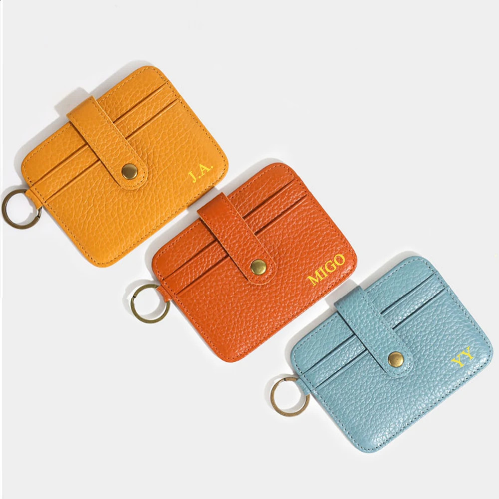 Customized Name Drivers License Card Holder Leather Ultra-Thin Drivers License Holder Free Lettering Credit Card Wallet Gift 250809