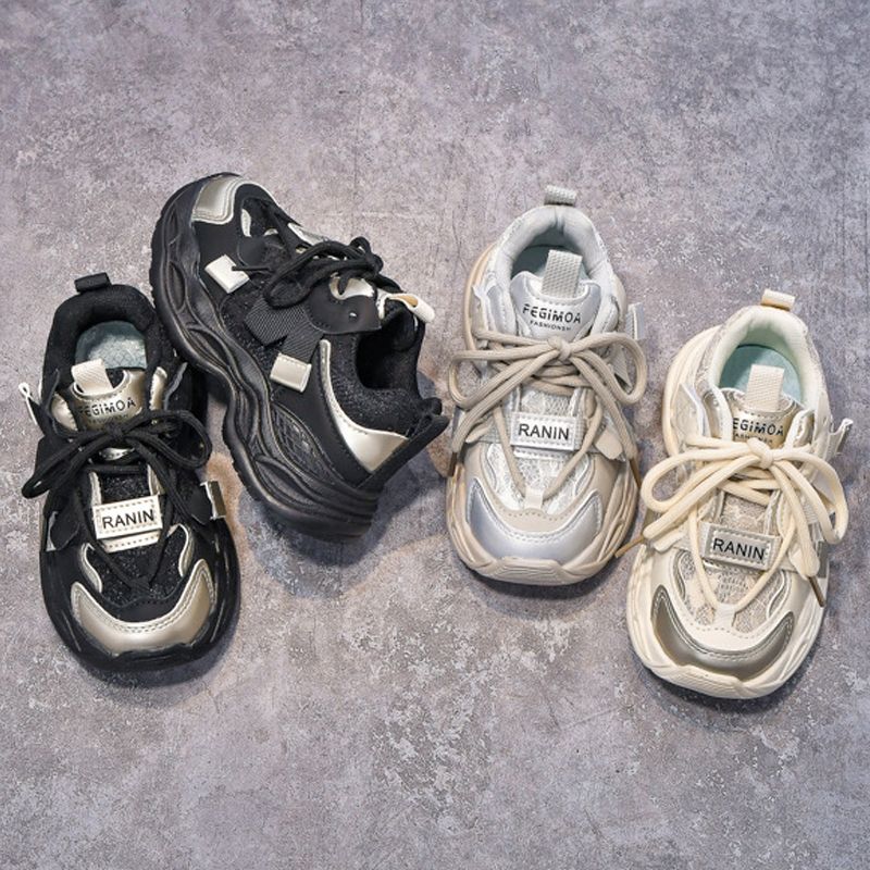 2025 Kids Sports Shoes Boy Girl Non-slip Lightweight Sneakers Toddler's Fourseason Breathable Cutefeet Children Casual Walking Shoes Size 22 - 37