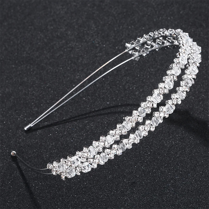 Miallo Crystal s Hairbands Tiaras Beads Crowns Wedding Party Prom Hair Accessorie Girls Fashion Head Jewelry 250804