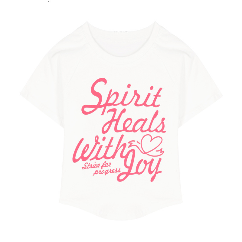 Sweet and Spicy Printed T-Shirt for Women, Ins Trend Summer White Hot Girl High Waist Slim Sexy Short Sleeve Short Top