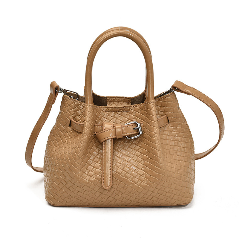 2025 Autumn New Woven Pattern Niche bag Handbag Women s Shoulder Bag New Fashionable Women s Crossbody women s Bag Simple Retro Autumn New Designer Ba