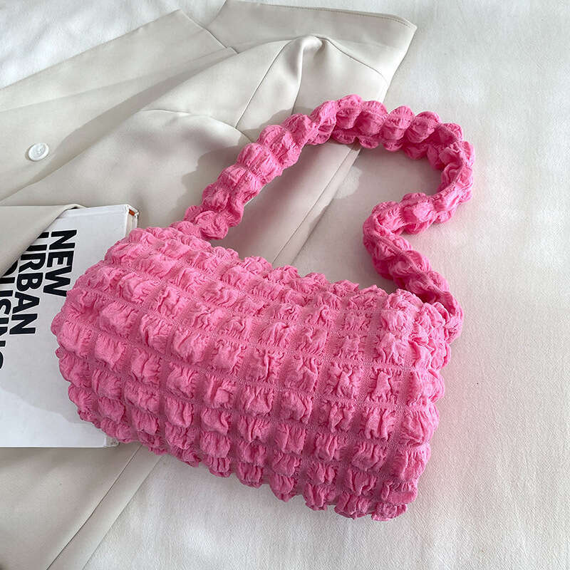 Designer Bags New Single Shoulder For Women Versatile Fresh Cute Underarm Bag Large Capacity Simple, Portable Velvet Crossbody Bag