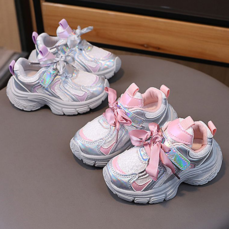 Toddler Shoes for Girl Kids Casual Sport Sneakers Children Mesh Breathable Lightweight Trainers Cutefeet Princess Shoes Size 21 - 30 C0655