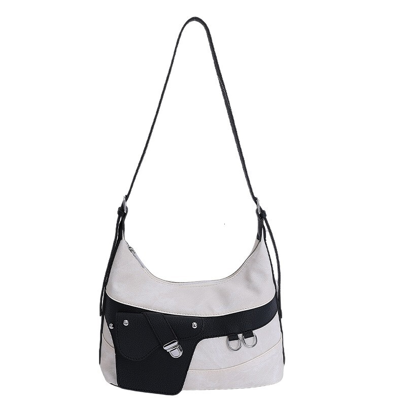 Autumn New Retro Large Capacity Women's Shoulder Bag, New Niche Fashion Commuting Niche Design Women's Crossbody Bag Autumn New Designer Bag