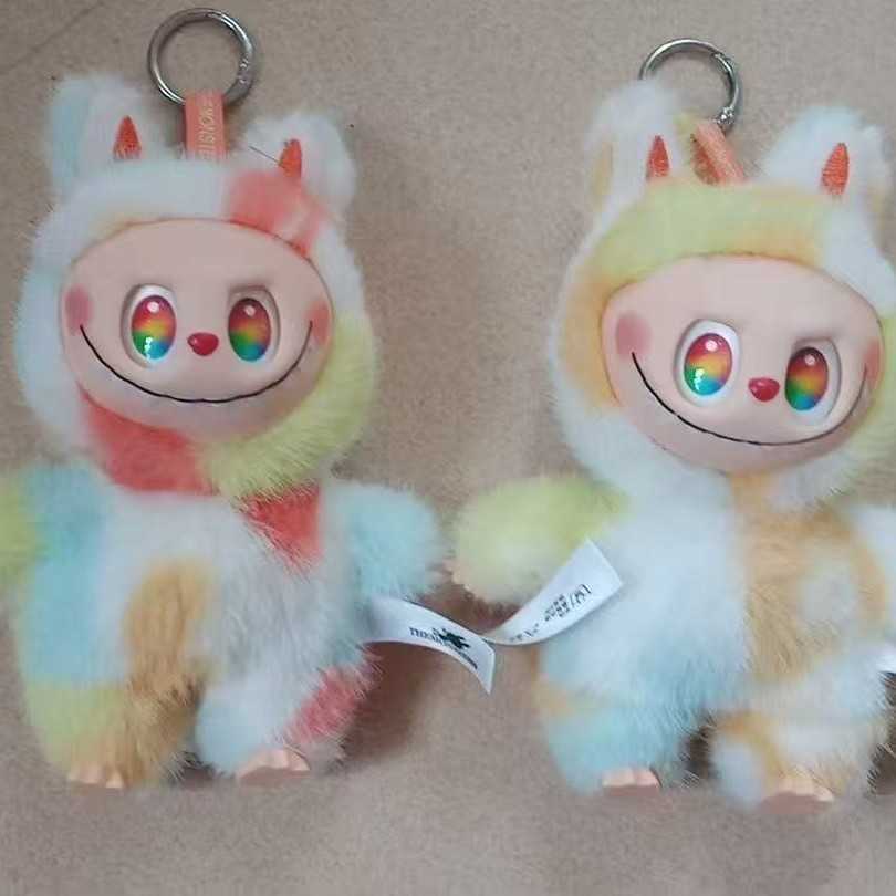 Labubu Plush Toy Cute Doll; Fifth Generation; Felt; Hangable Bag Charm L250811