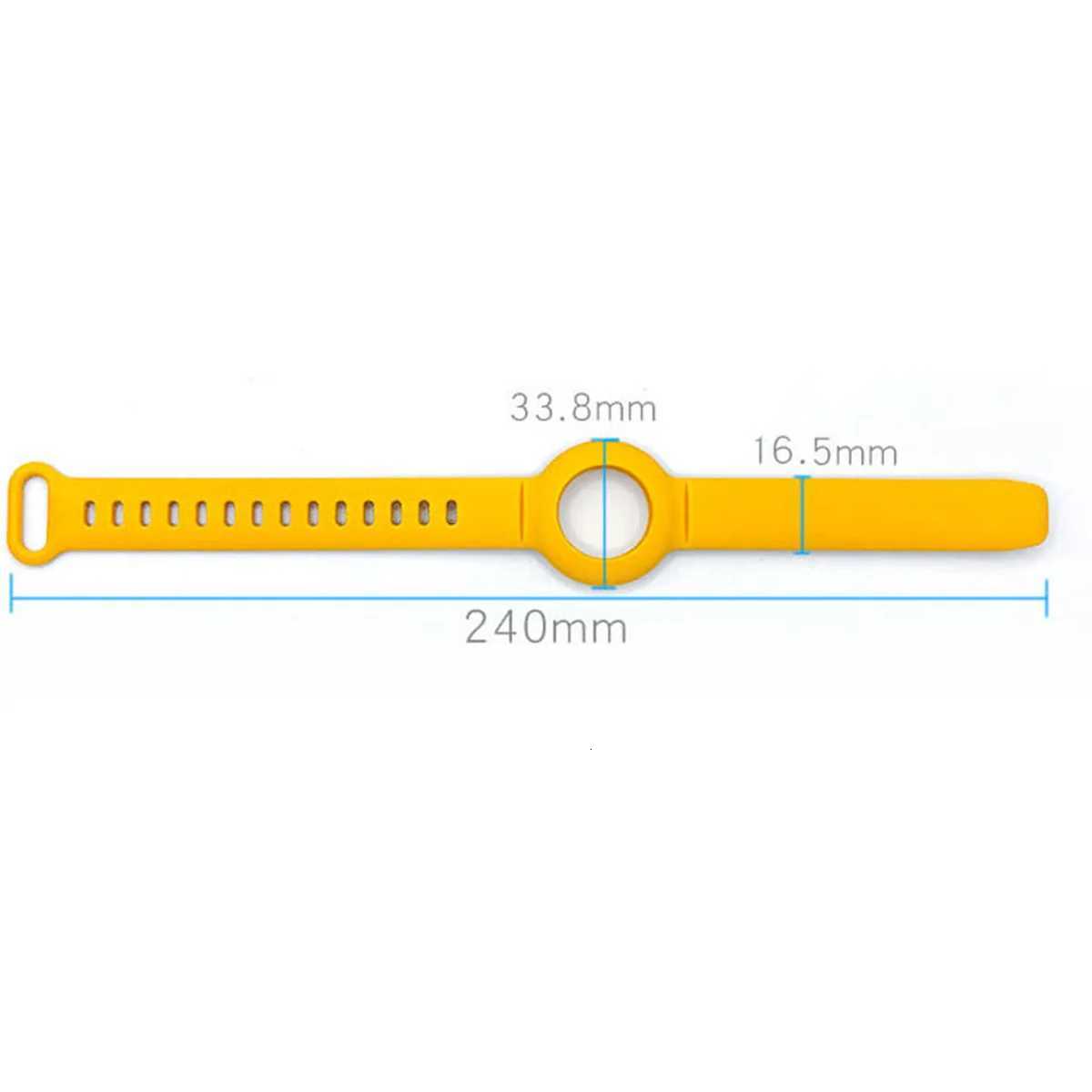 Case for Apple AirTag Silicone Strap Air Tag Anti-lost Bracelet Protective Cover for Kids Children Tracker Locator Watch Band W250811