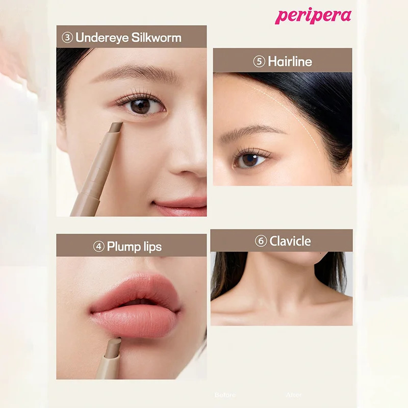 K-Beauty Contour StickContouring Stick with Soft Brush Natural Matte Coverage Smooth Slimming Gradation Bronzer Stick 250811