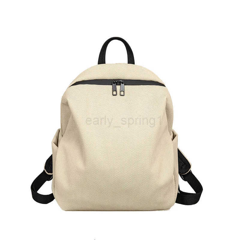 Simple Backpack for Men Women - Large Capacity Casual Commute Travel Backpack Lightweight Short Trip School Bag for Daily Use T250811