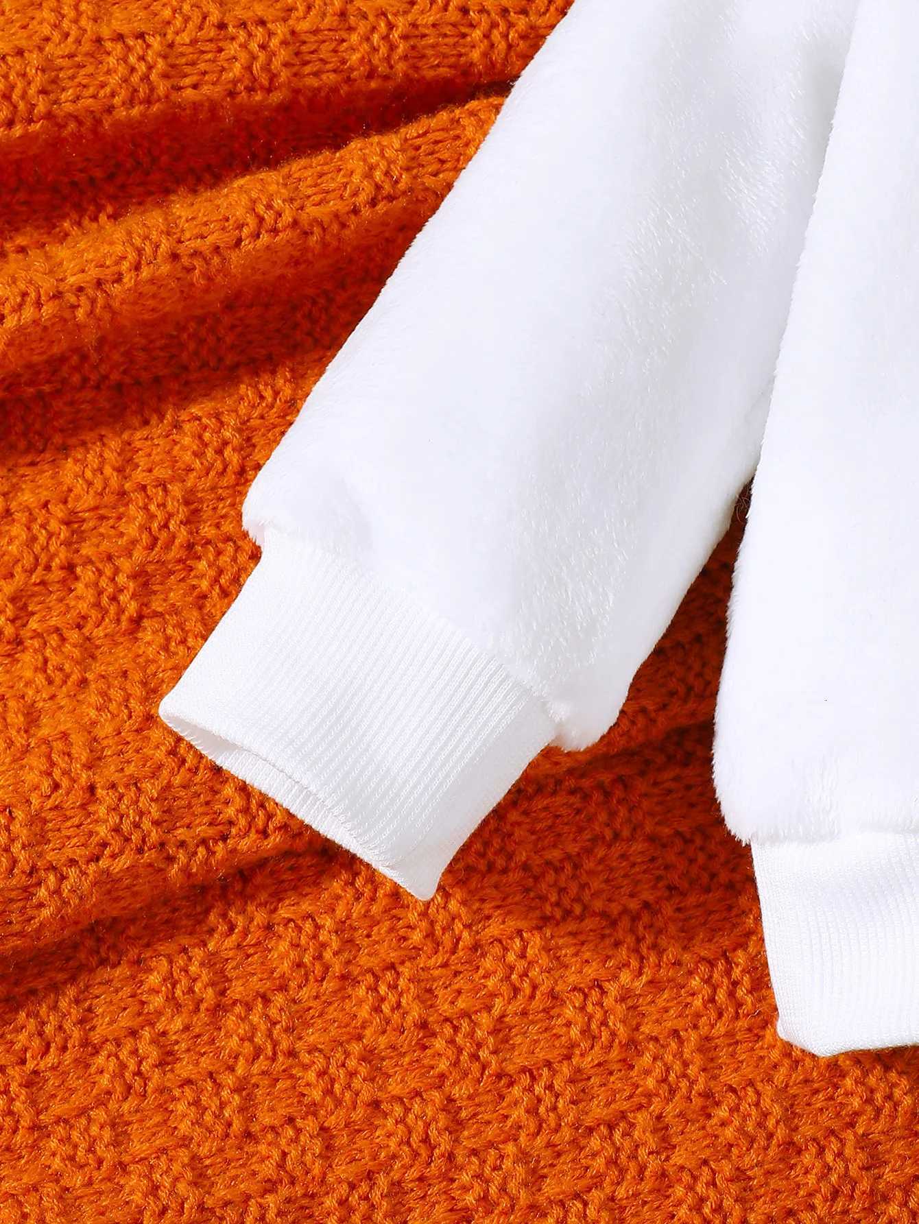 Baby Boy Autumn And Winter Dinosaur Embroidery Hoodie Plush Two-piece Set Z250811