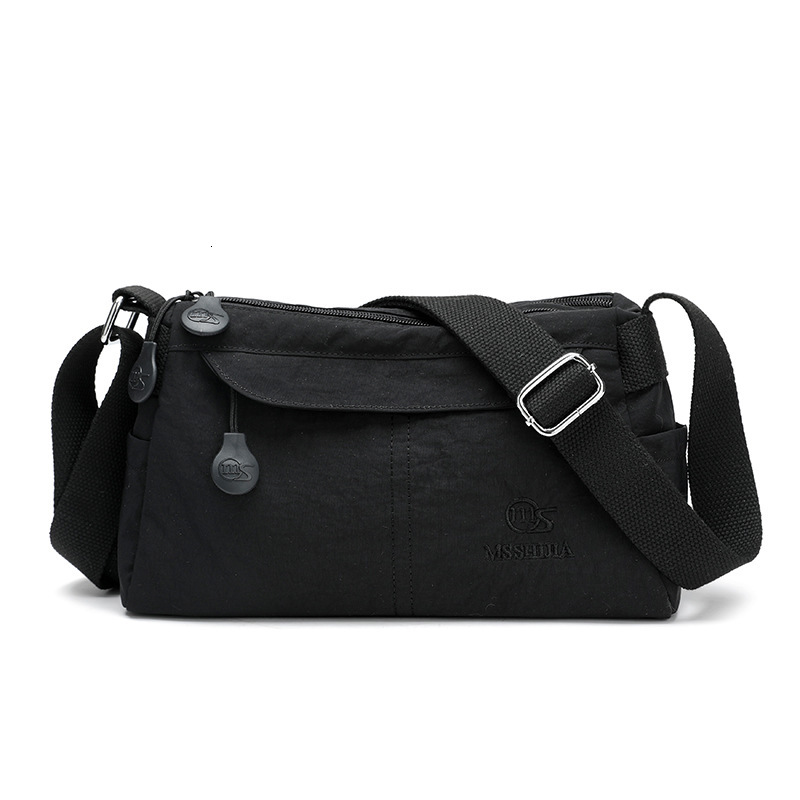 Multi-compartment Large Capacity Single Shoulder Crossbody for Women, New Outdoor Travel Waterproof Ultra-light Nylon Bag ddmymoon