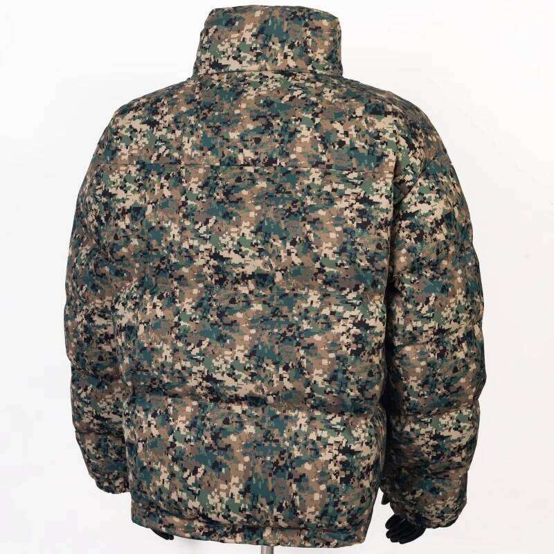 New 2025 Men THUG CLUB Digital Camouflage Puffers & Jackets / Down Coats Vest Cotton Thicken Warm Winter #C33