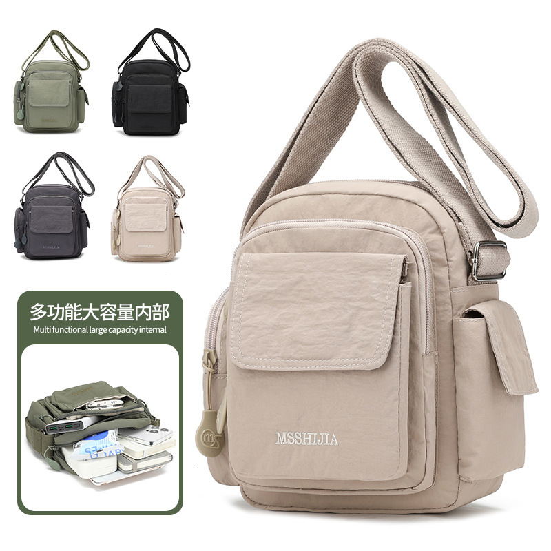 Multi-pocket Crossbody Ultra-light Waterproof Nylon Unisex Casual Outdoor Shoulder Camera Bag ddmymoon