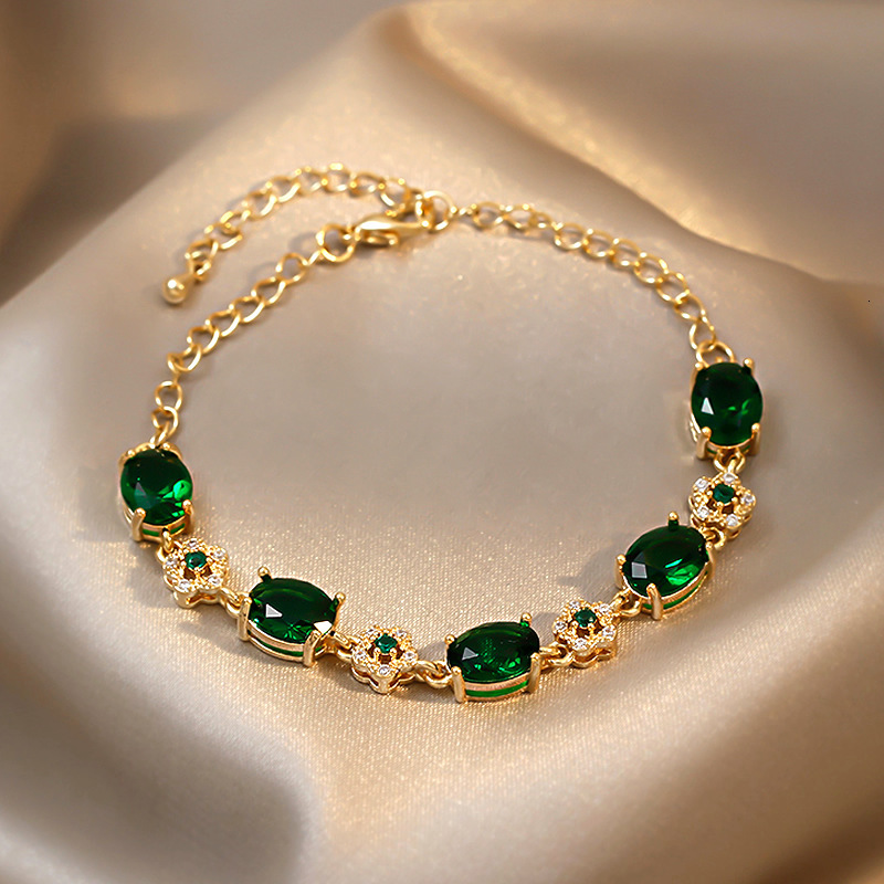 Korean Dongdaemun Fashion New Style Personality Trendy Zircon Exquisite Bracelet Internet Celebrity Temperament Design Hand Jewelry