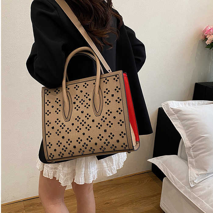 designer bags Hollow Out Tote Bag Mother Bag women party bags cool Style Shopping Bag Large Capacity Single Shoulder Underarm bags Women'scrossbody Bag 250715