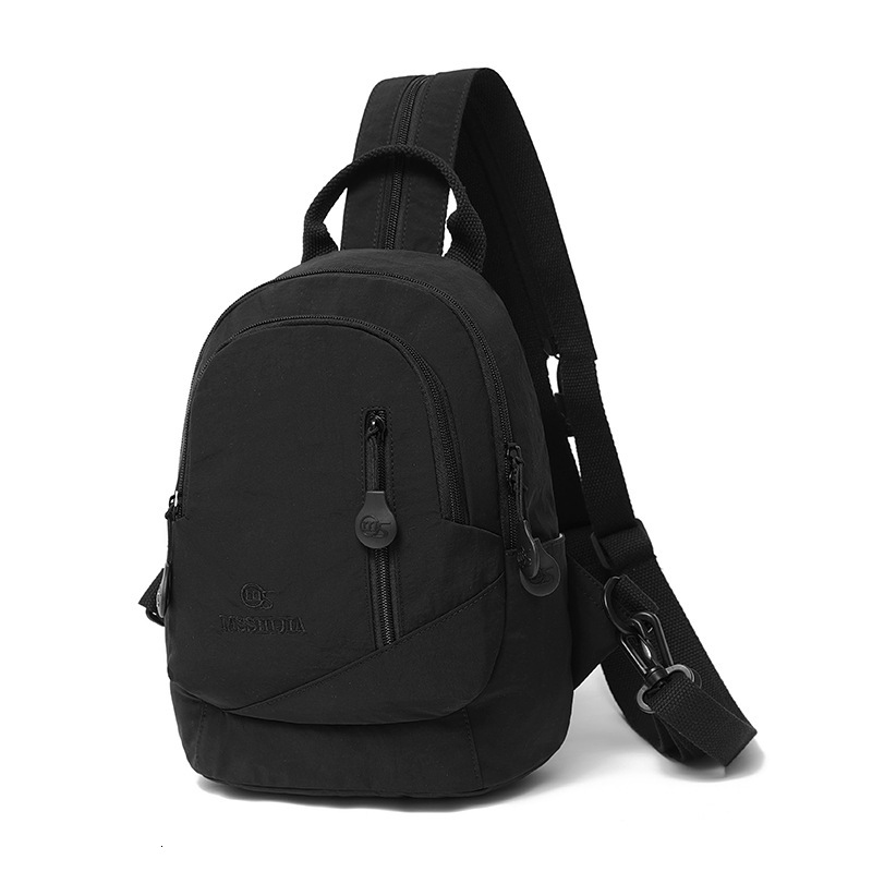 Lightweight Nylon Backpack Unisex Multi-Functional Casual Chest Fashion Outdoor Travel Shoulder Bag ddmymoon