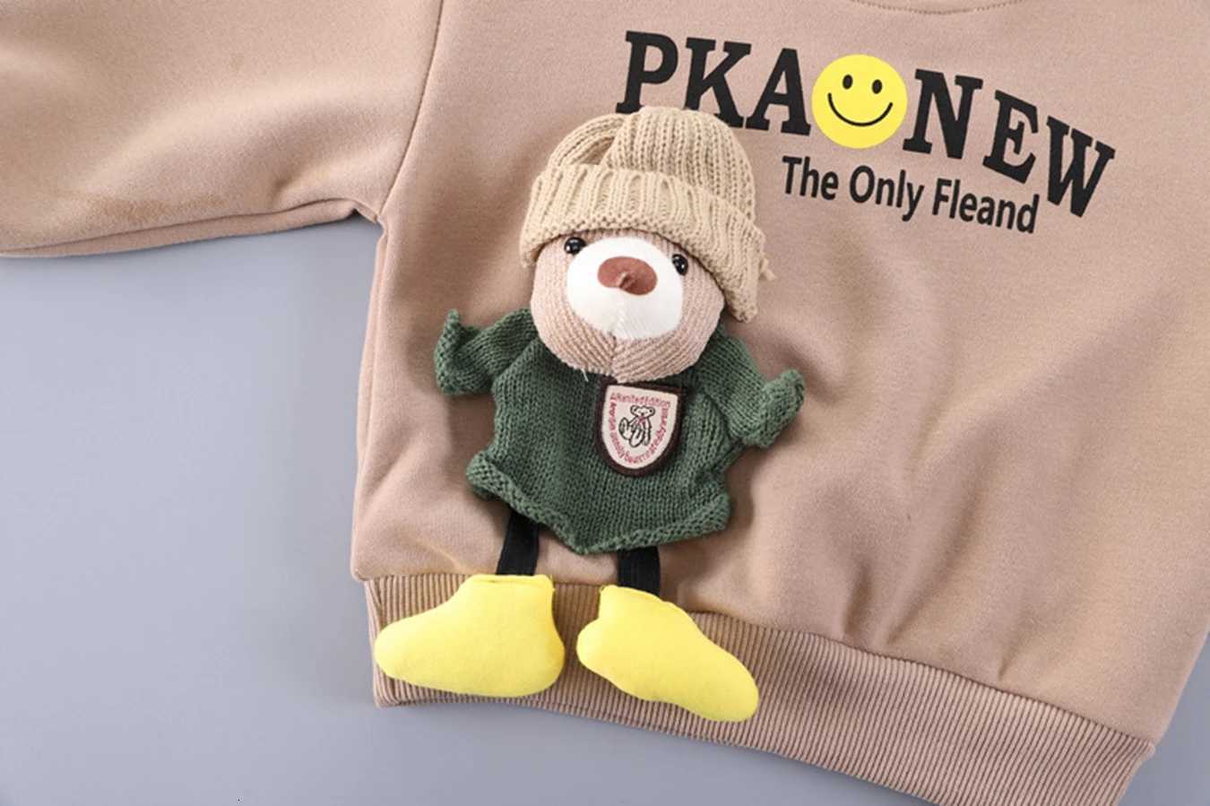 Infant Baby Boy Clothes Set Spring Autumn O-neck Pullover Long Sleeve T-shirts+pants Kids Clothes Two Piece Outfit Set Z250811