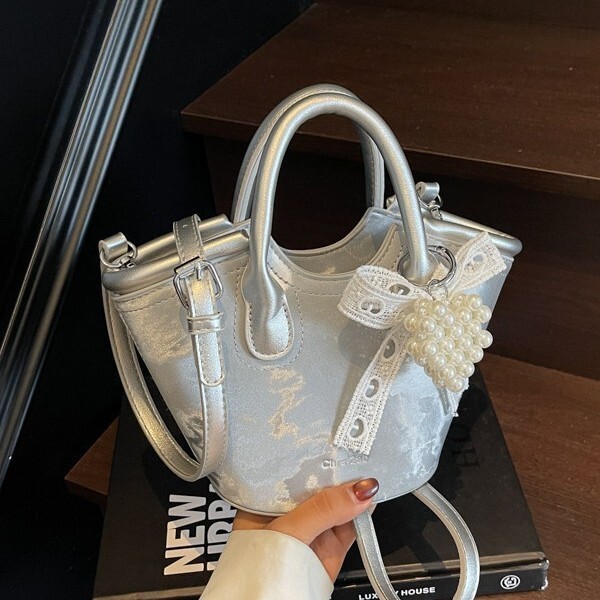 2025 New Trendy Fashion Versatile Stylish Handbag Basket Bucket Casual Crossbody Bag ddmymoon