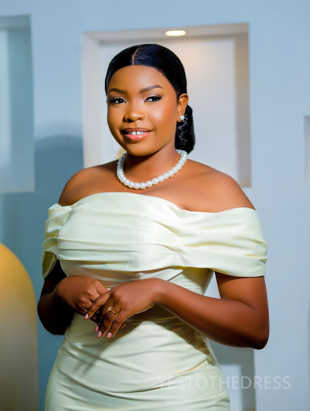 2025 Plus Size Simple Mermaid Wedding Dress Bridal Gowns for Bride Off Shoulder Floor Length Ruffles Wedding Gowns for Marriage D569