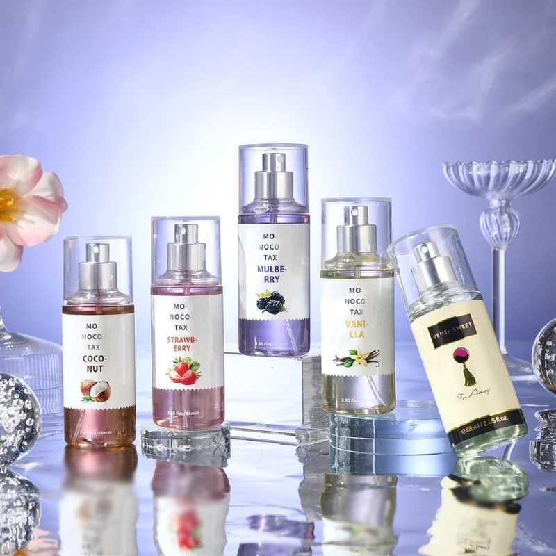 Thai Brand Floral Perfume 88ml Mulberry Coconut Body Spray Lasting Fruity Deodorant Sexy Charming Tpting Cherry Blossom Perfume XJ250811