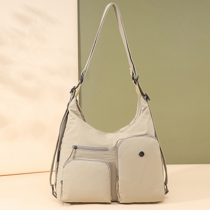 Multifunctional Trendy Multi-use Backpack New Water-resistant Nylon Lightweight Casual Commuter Shoulder Bag ddmymoon