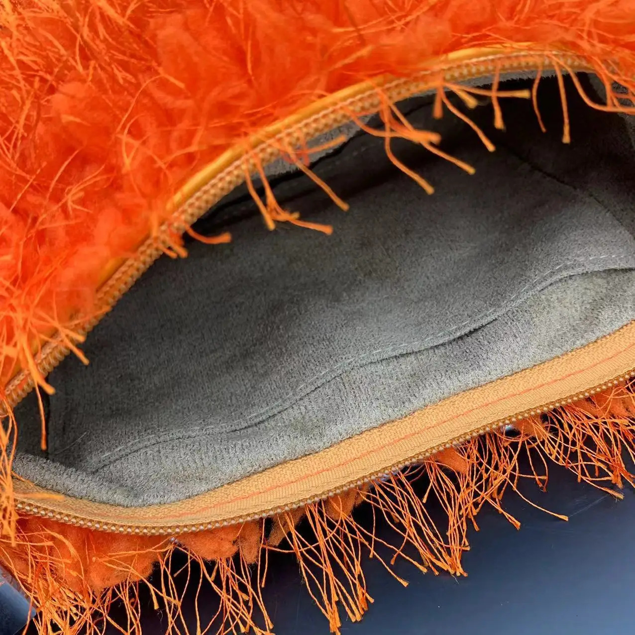 Fashion Faux Fur Women Shoulder Bag Solid Color Plush Ladies Chain Underarm Bags Furry Square Clutch Female Evening Handbag 250811