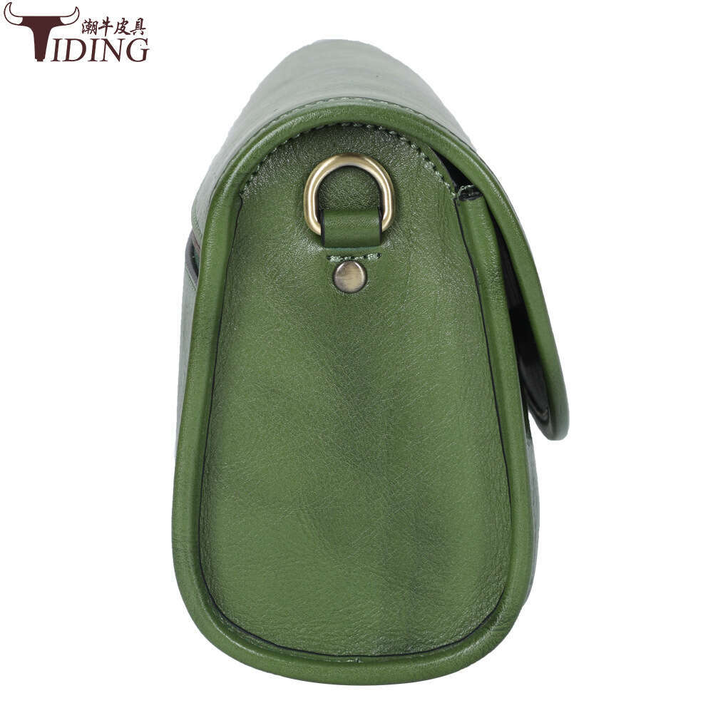 Trendy Cow Spring Summer New Japanese Style Fashion Top Layer Cowhide Shoulder Phone Women's Internet Celebrity Genuine Leather Crossbody Bag